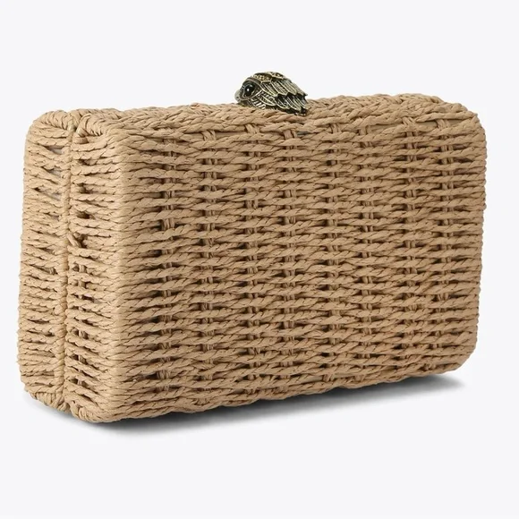 Kurt Geiger Kensington Clutch/Crossbody Woven Bag NWT - Picture 3 of 15